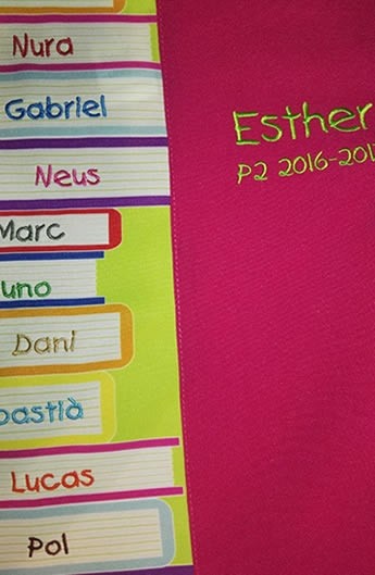 BORDADO NOMBRES ALUMNOS