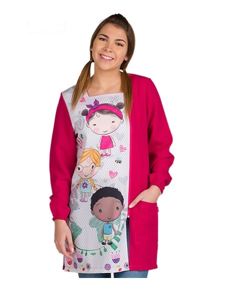 BATA DE MAESTRA MULTI ÉTNICA