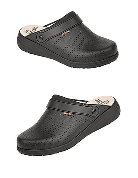 ZUECO PICADO NEGRO