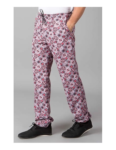 PANTALÓN CHEF CALAVERAS