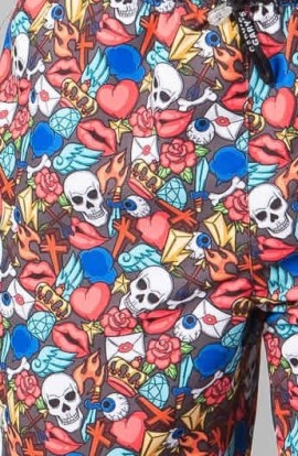 PANTALÓN CALAVERAS Y ROSAS 2