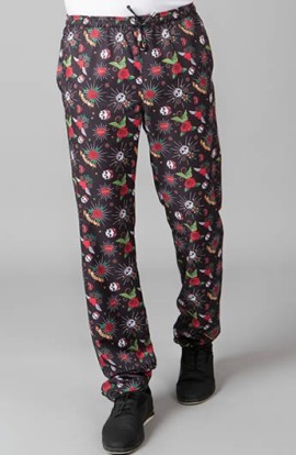 PANTALONI SKULLS & ROSES