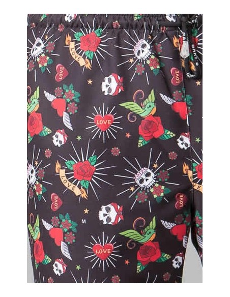 STAMPA SKULLS & ROSES