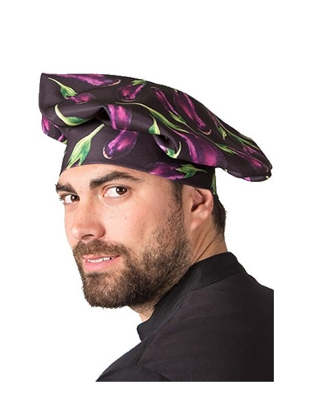 GORRO CHEF BERENJENAS