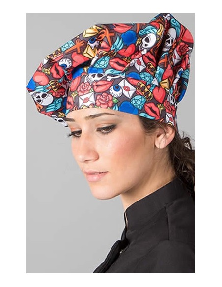 GORRO CHEF CALAVERAS