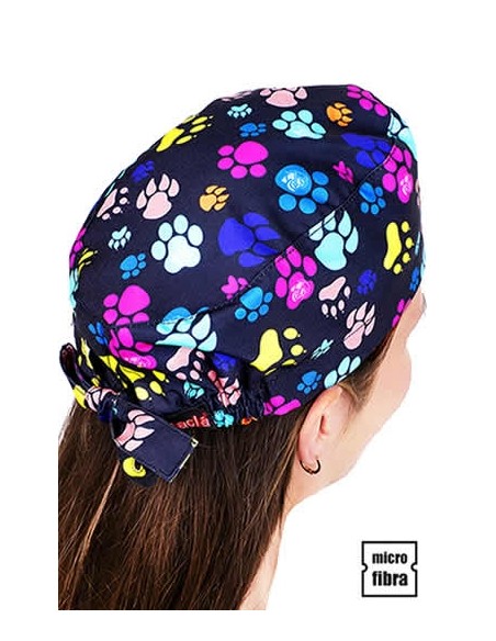 GORRO SANITARIO HUELLAS