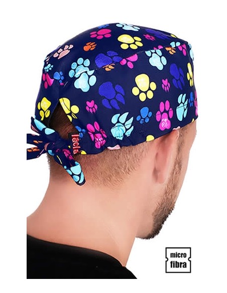 GORRO SANITARIO HUELLAS