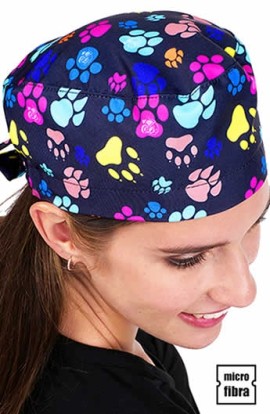 GORRO SANITARIO HUELLAS