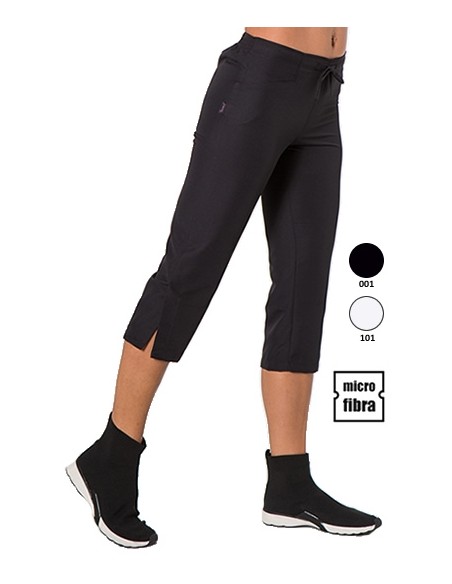 PANTALÓN PIRATA MUJER MICROFIBRA (TALLE MEDIO)