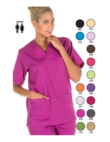 GIACCA PIGIAMA SANITARI SCOLLO BECCO COLORI