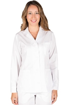 BATA CORTA BLANCA M/L (MUJER)