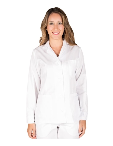 BATA CORTA BLANCA M/L (MUJER)