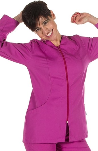 CASACA MUJER M/L CREMALLERA