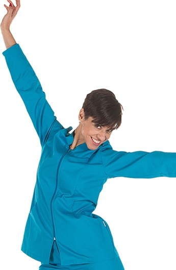 CASACA MUJER M/L CREMALLERA