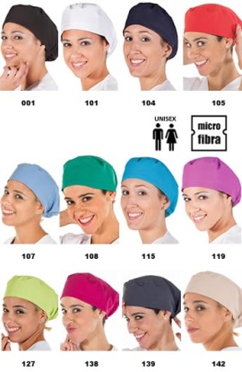 GORRO CIRUJANO MICROFIBRA CON ELÁSTICO (UNISEX)