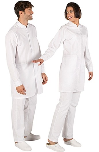 BATA M/L CUELLO MAO BOTONES OCULTOS (MUJER)
