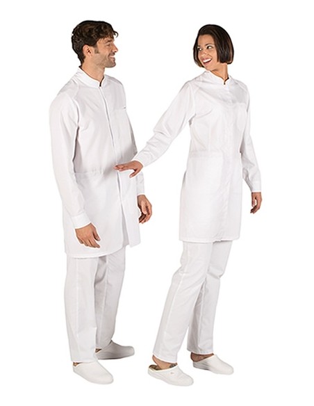 BATA M/L CUELLO MAO BOTONES OCULTOS (MUJER)