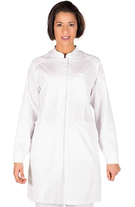 BATA M/L CUELLO MAO BOTONES OCULTOS (MUJER)