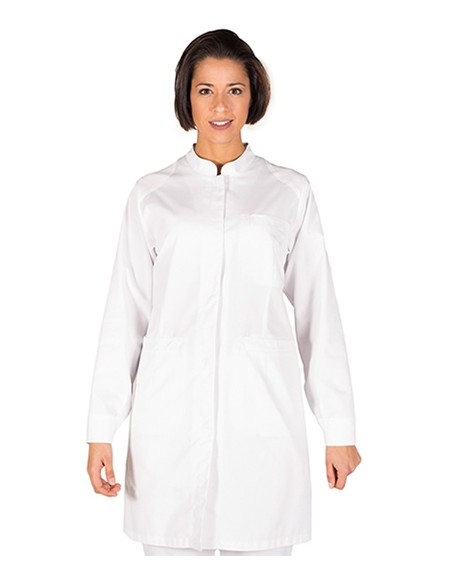 BATA M/L CUELLO MAO BOTONES OCULTOS (MUJER)