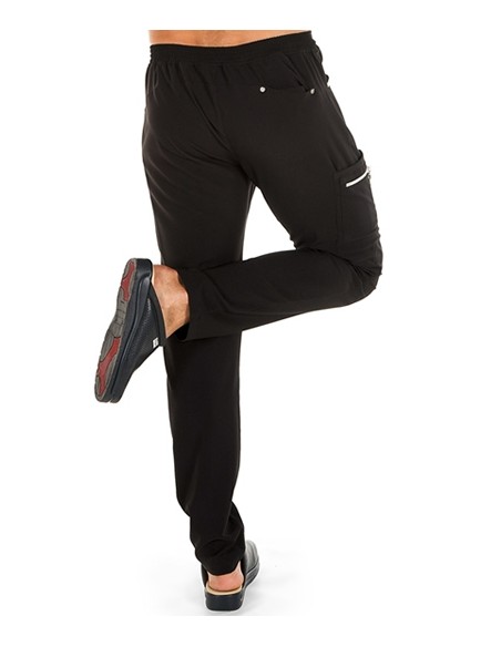PANTALONI UNISEX MULTI TASCHE BIOLASTICI