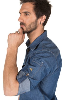 CAMISA HOMBRE TEJANO FINO LAVADO 2