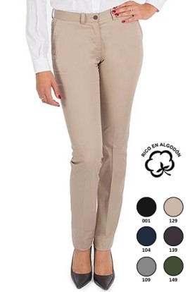 PANTALÓN MUJER CHINO