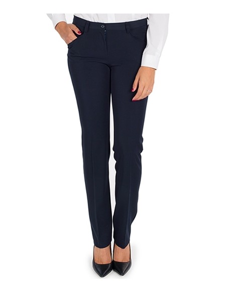 PANTALONI BIOELASTICI CON TASCHE