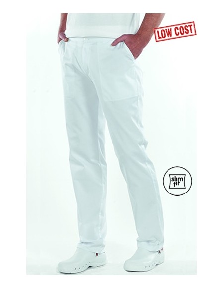 PANTALÓN BOTÓN Y CINTURA ELÁSTICA