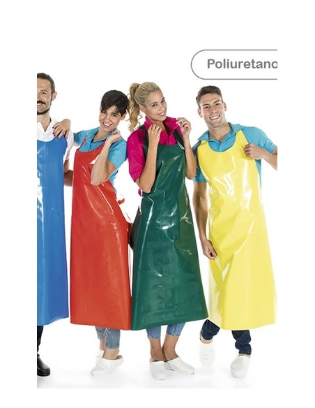 GREMBIULE  POLIURETANO   COLORE