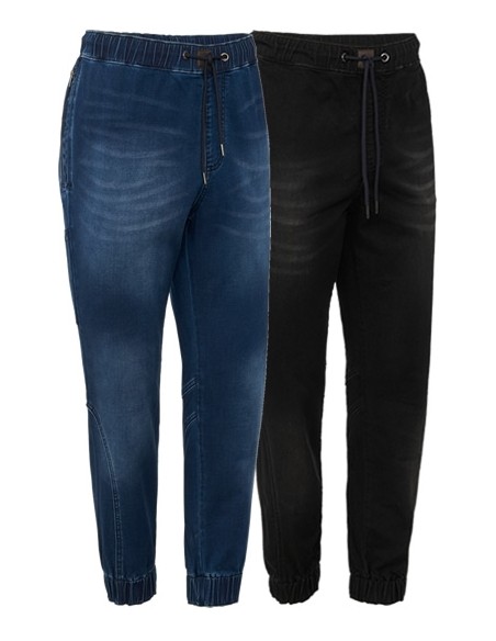 PANTALÓN JOGGING DENIM HOMBRE