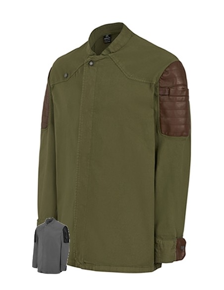 CHAQUETILLA SLIM FIT CIERRE OCULTO MANGA LARGA