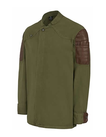 CHAQUETILLA SLIM FIT VERDE KAKI