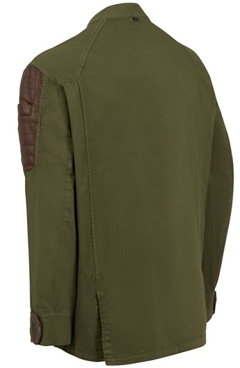 DETTAGLIO SCHIENA VERDE KAKI
