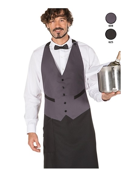 DELANTAL CHALECO UNISEX RAYA DIPLOMÁTICA