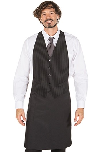 DELANTAL CHALECO UNISEX GRIS MARENGO