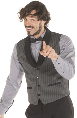 CHALECO CAMARERO CUELLO SMOKING