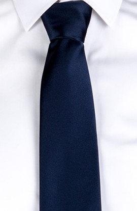 CORBATA SIN NUDO DE RASO UNISEX 2
