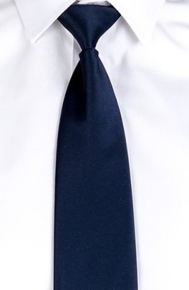 CORBATA CON NUDO Y ELÁSTICO DE RASO UNISEX 2