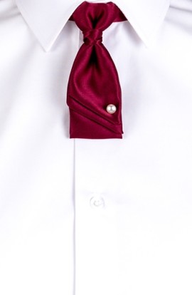 CORBATÍN DE RASO UNISEX GRIS MARENGO 2