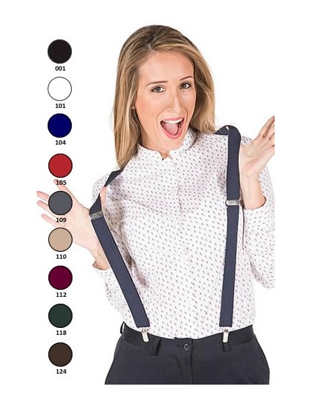TIRANTES ELÁSTICO UNISEX COLORES