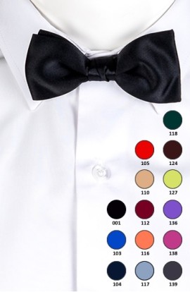 PAJARITA DE RASO COLORES UNISEX NEGRO