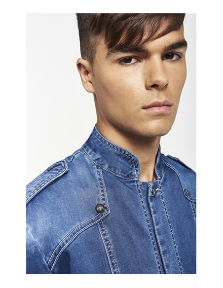 GIACCA SLIM FIT DENIM DA UOMO