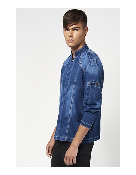 GIACCA SLIM FIT DENIM DA UOMO