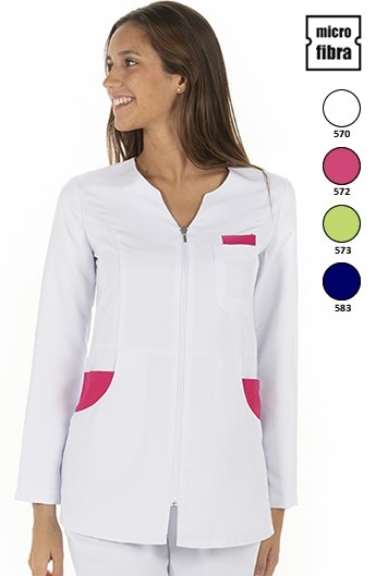 GIACCA DONNA MICROFIBRA M/L ZIP