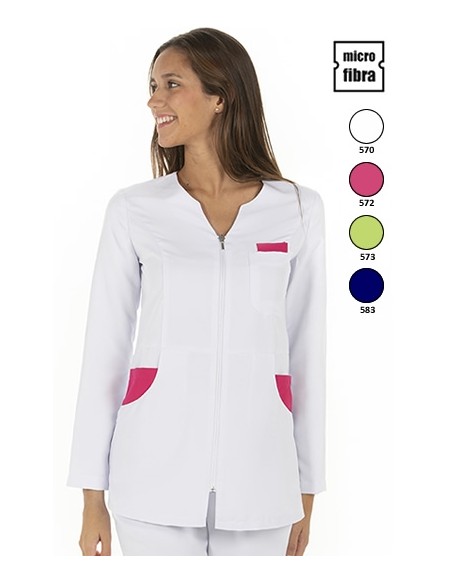 GIACCA DONNA MICROFIBRA M/L ZIP