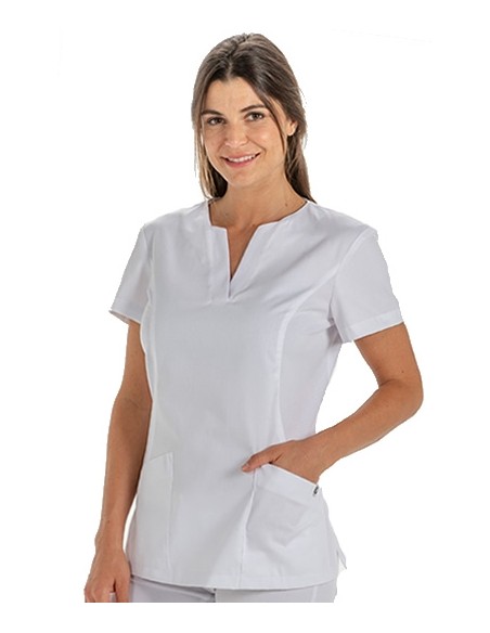 CASACA MUJER M/C ANTIBACTERIANA