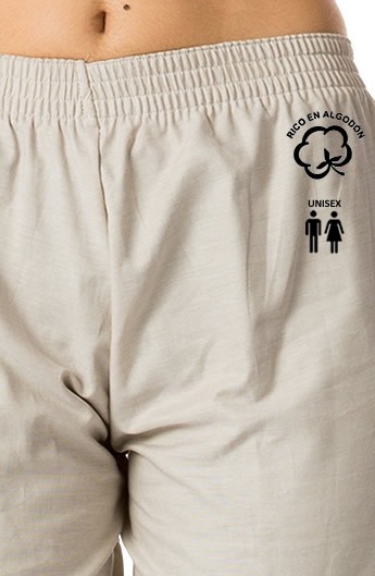 PANTALONI UNISEX CON VITA ELASTICA