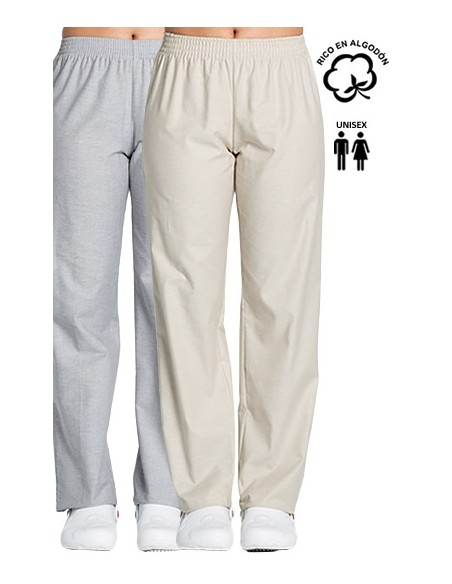 PANTALONI UNISEX CON VITA ELASTICA