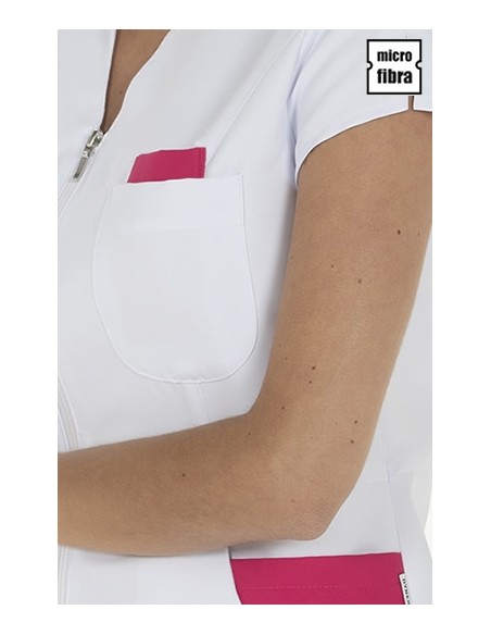 GIACCA IN MICROFIBRA ZIP M/C DONNA