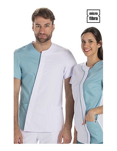 CHAQUETA MUJER MICROFIBRA ASIMÉTRICA